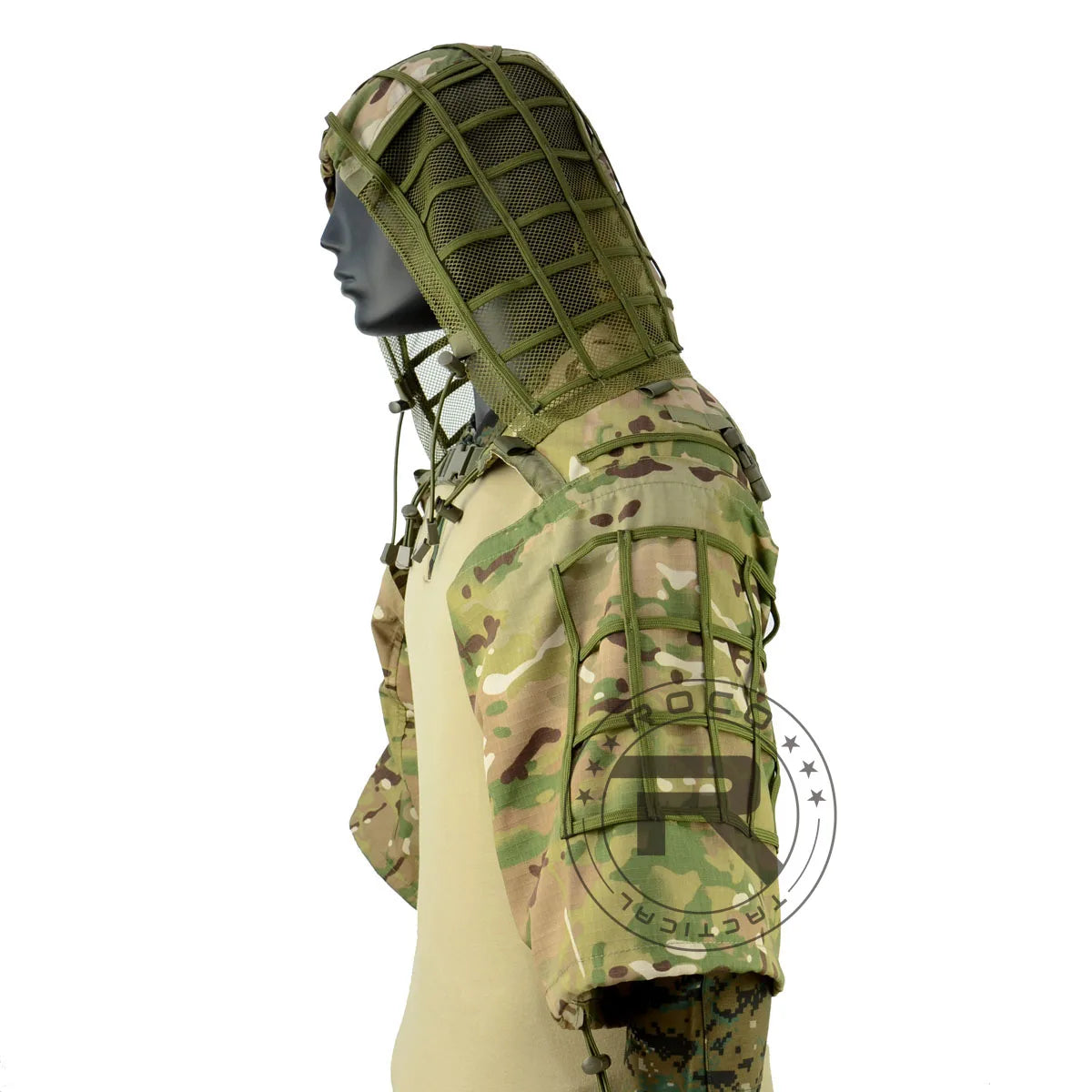 Tactical Ghillie Suit Hoodie – Lightweight Camouflage Sniper Jacket for Airsoft, Hunting & Ghost Recon