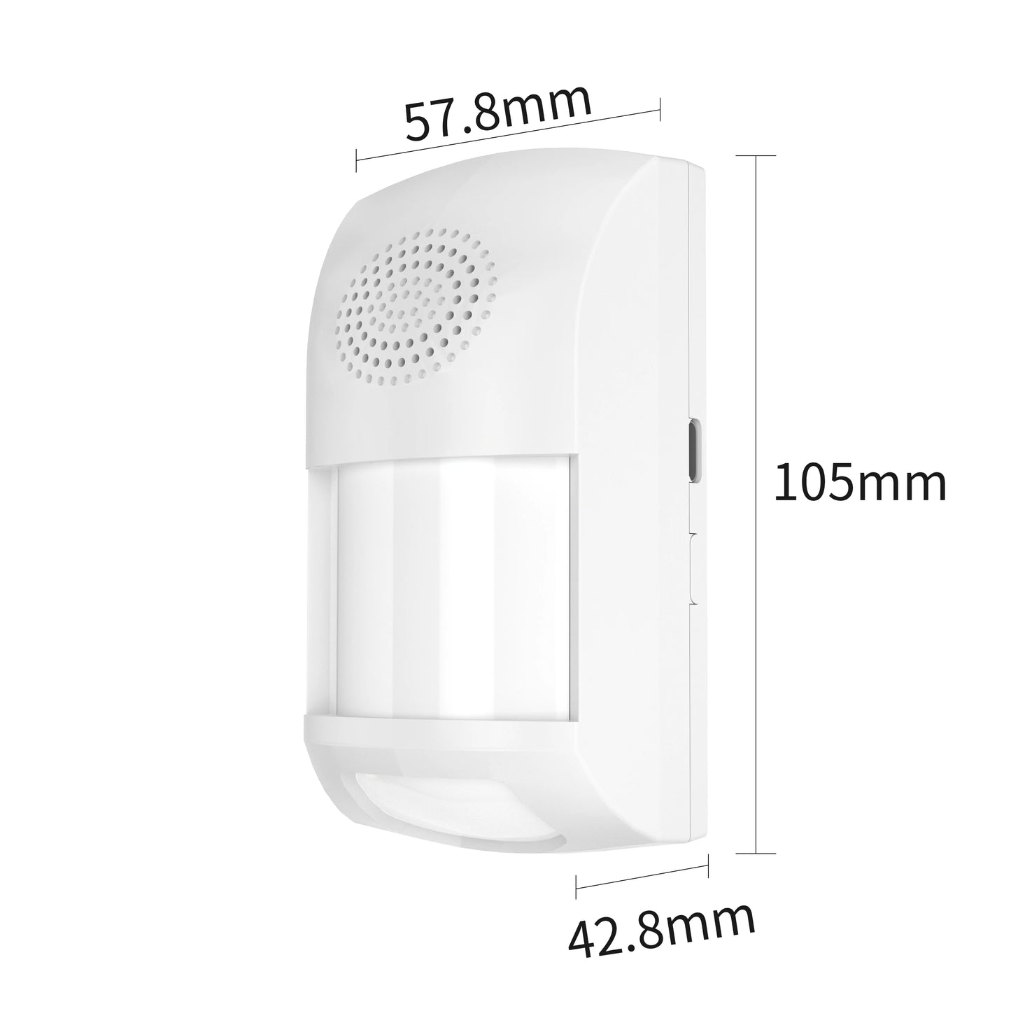 WiFi PIR Motion Sensor Alarm – Smart Sound & Light Detector with TUYA App Control