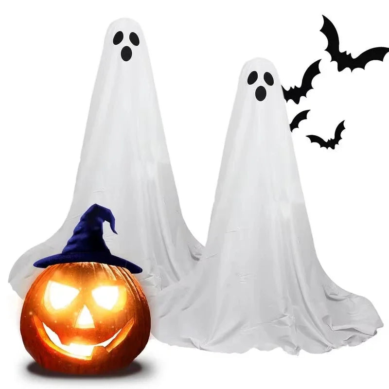 Glowing LED Skeleton Ghost – Halloween Standing Decoration with Remote Control