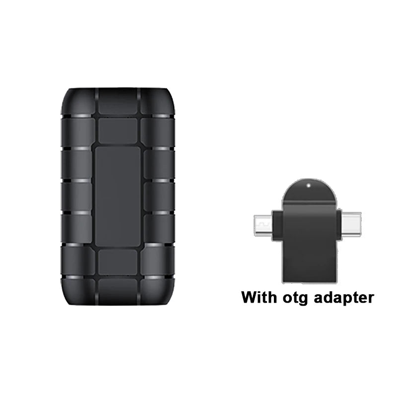 Mini Voice-Activated Recorder – 500 Hours Digital Audio Recording Device