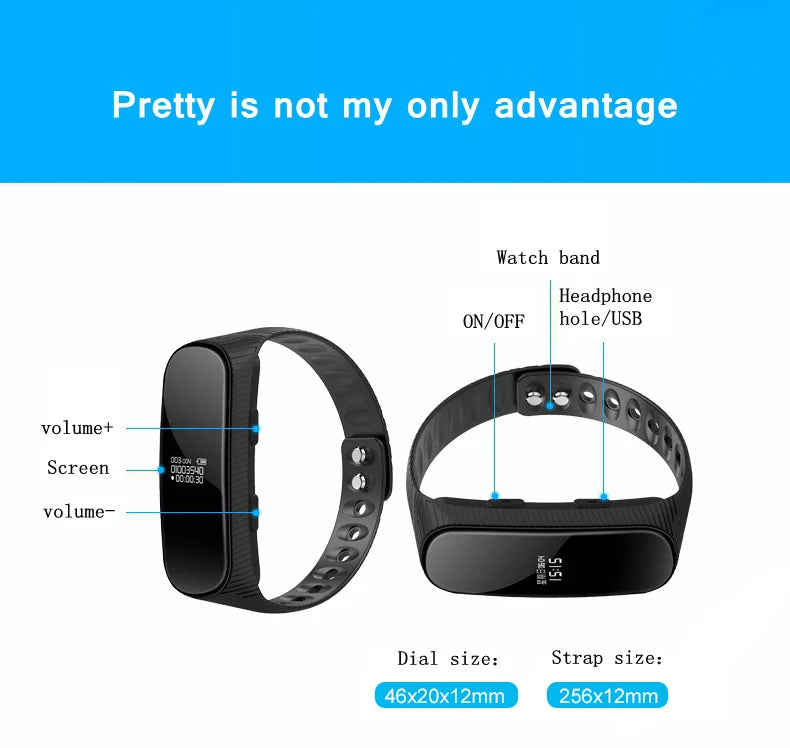 Mini Voice Recorder Watch – Discreet Audio Recording for Paranormal Investigations & Ghost Hunting