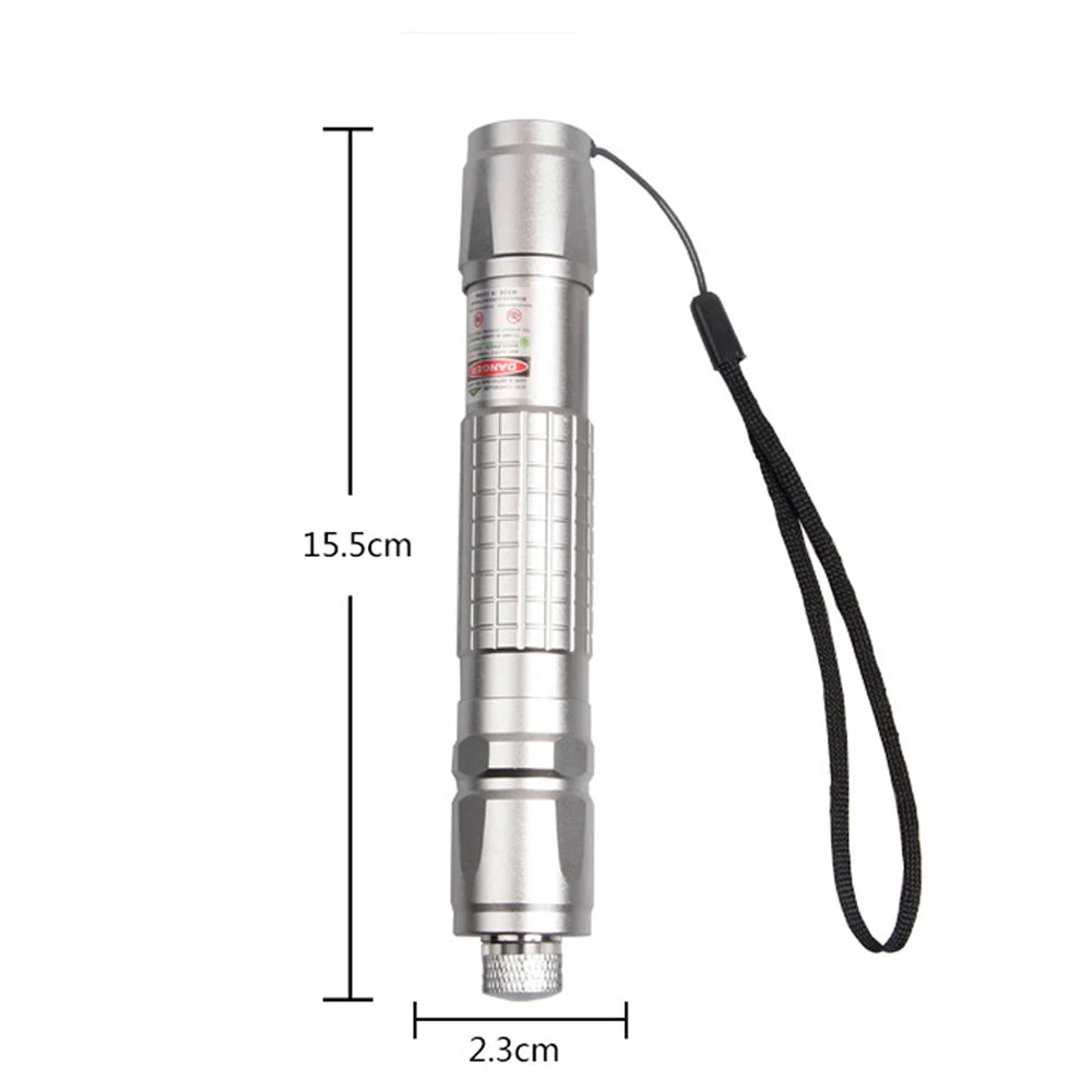 2-in-1 Mini LED Laser Pointer & Flashlight – Ghost Hunting Trigger Tool & Pet Toy