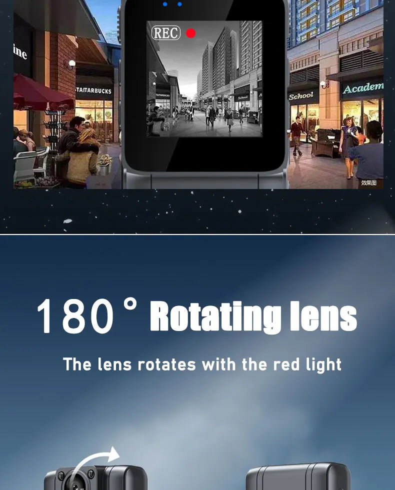 JOZUZE B23 1080P HD Mini Camera Portable Digital Video Recorder BodyCam Infrared Night Vision Police Cam Small Bike Camcorder