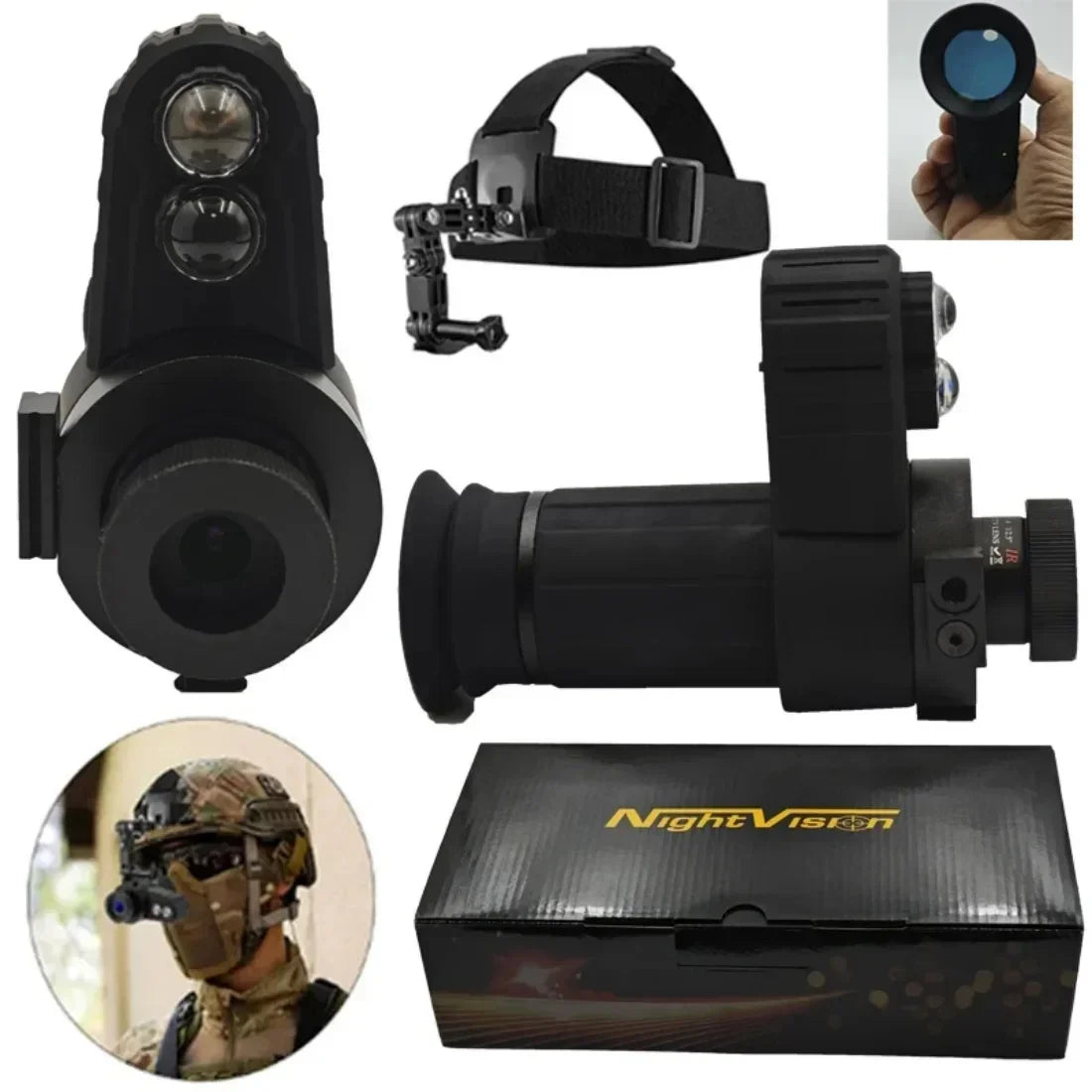 E+ Cross Cursor 7X Digital Night Vision Goggles – The Ultimate Ghost Hunting Infrared Scope