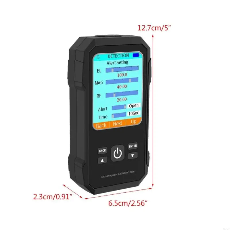 57QF Multi-Field EMF Meter – Electromagnetic Radiation Detector & RF Spectrum Analyzer for Paranormal Ghost Hunting