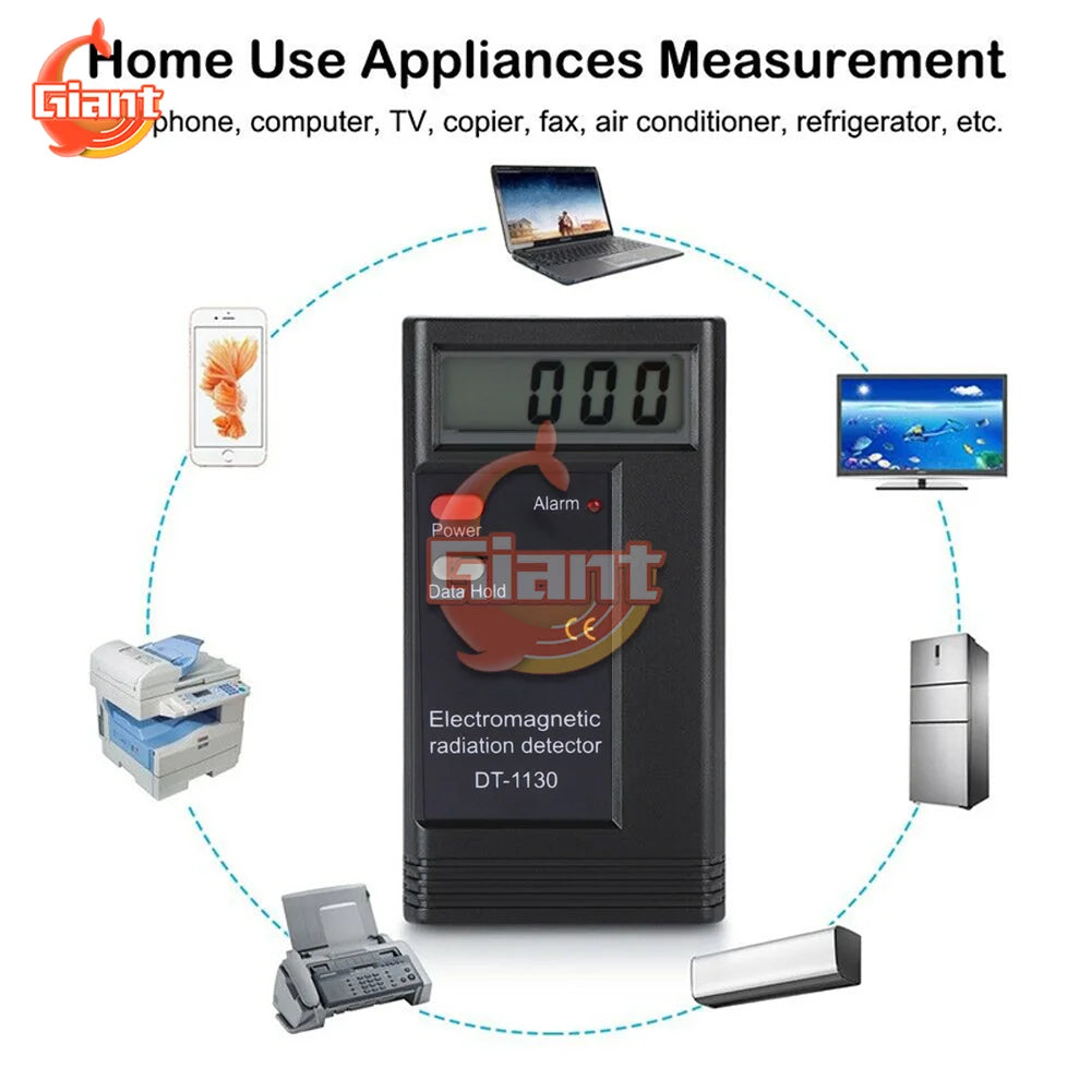 DT-1130 Digital EMF Detector – Portable Electromagnetic Radiation Gauss Meter for Ghost Hunting & Paranormal Investigations