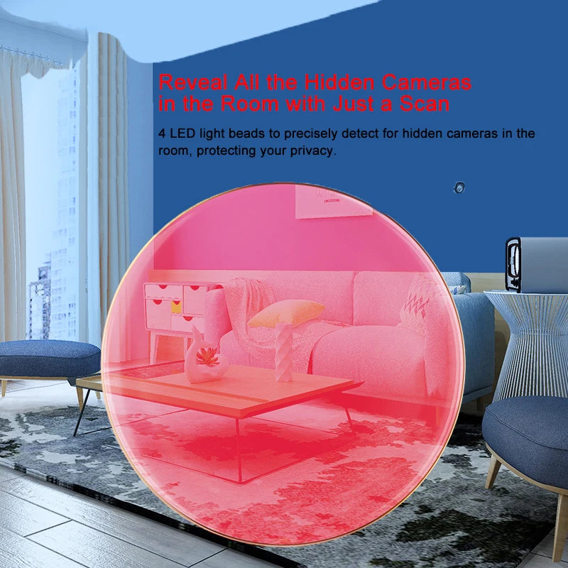 Infrared Hidden Camera Detector – Anti-Peeping Security Scanner