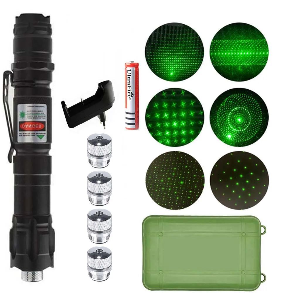 Mini 2-in-1 Laser Pointer & LED Flashlight – Ghost Hunting Trigger Tool & Pet Toy