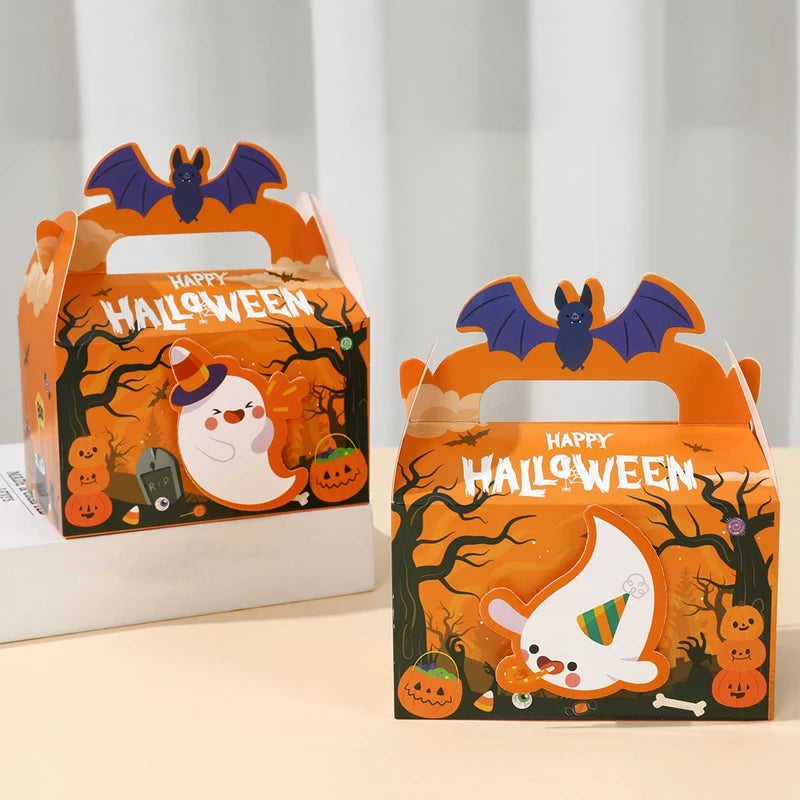 Halloween Ghost Candy Boxes – DIY Paper Packaging for Trick or Treat & Party Decorations