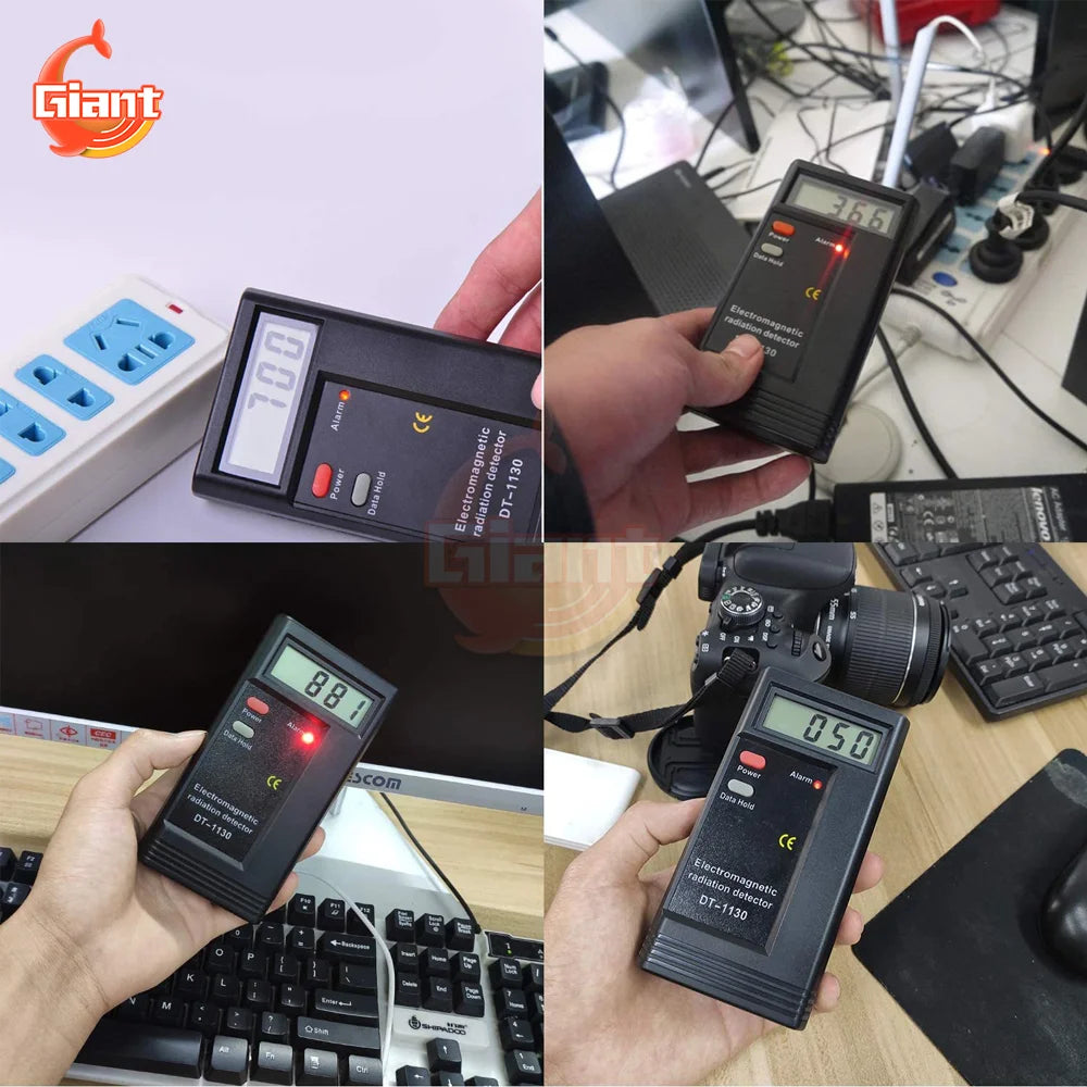 DT-1130 Digital EMF Detector – Portable Electromagnetic Radiation Gauss Meter for Ghost Hunting & Paranormal Investigations