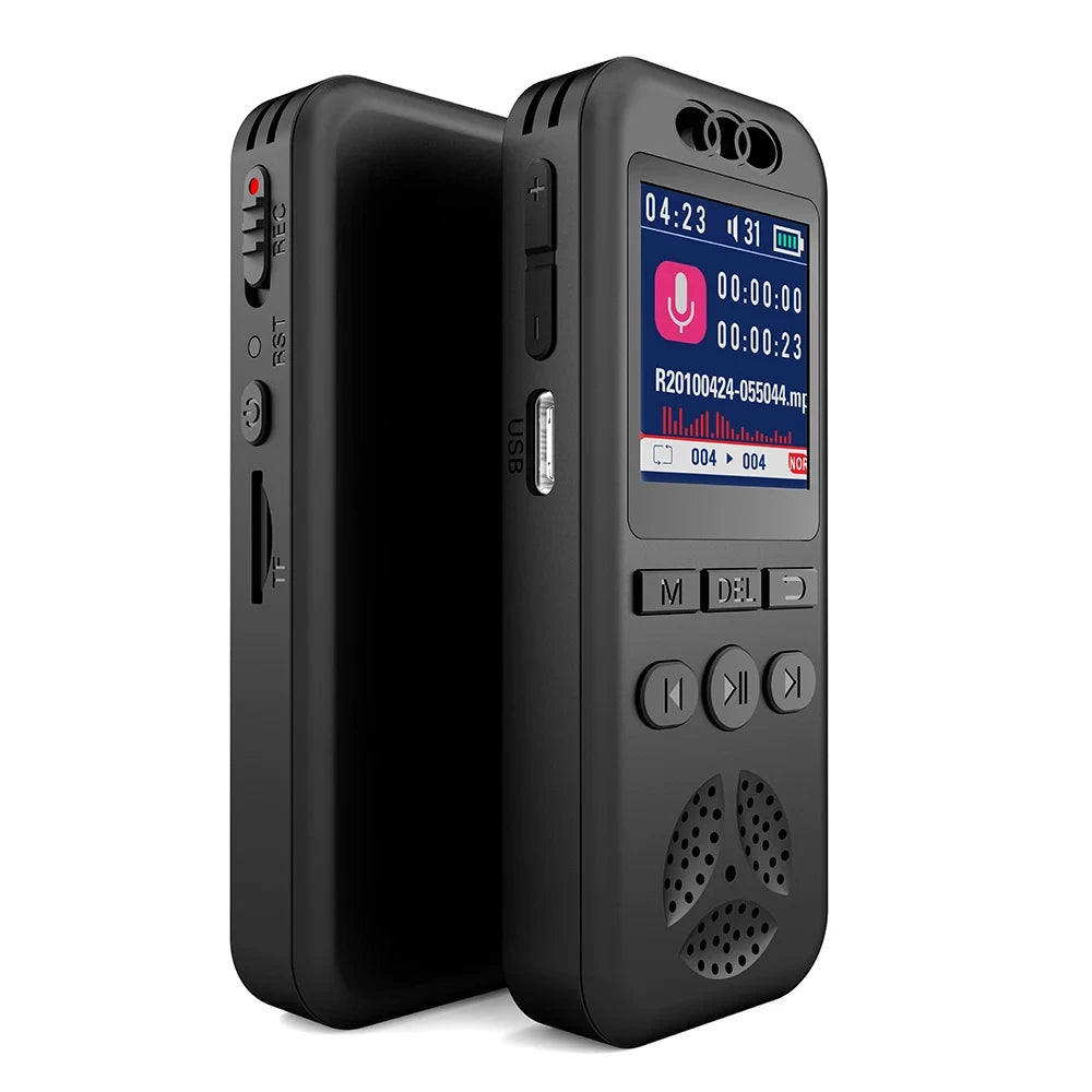 Digital Voice Recorder SU7 | Voice-Activated Audio Recorder with Noise Reduction, MP3 Playback & 560 Hours Recording Capacity