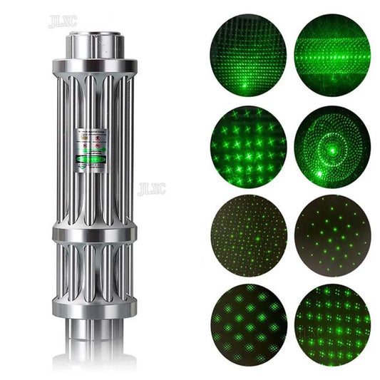 Mini Green Laser Pointer with LED Light – Ghost Hunting Trigger Tool & Cat Toy