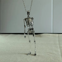 With chains