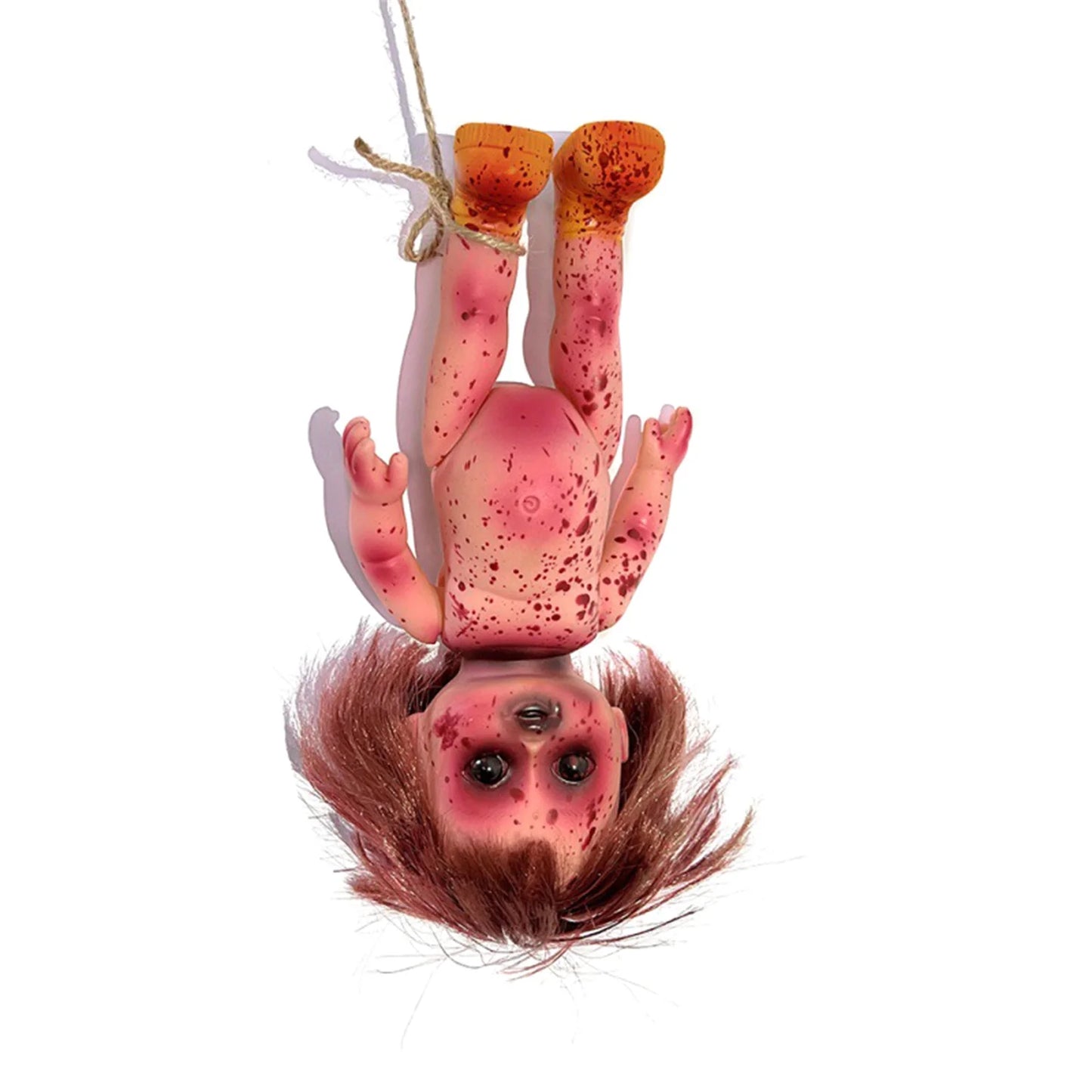 Halloween Hanging Ghost Doll – Creepy Haunted House Decoration & Paranormal Party Prop