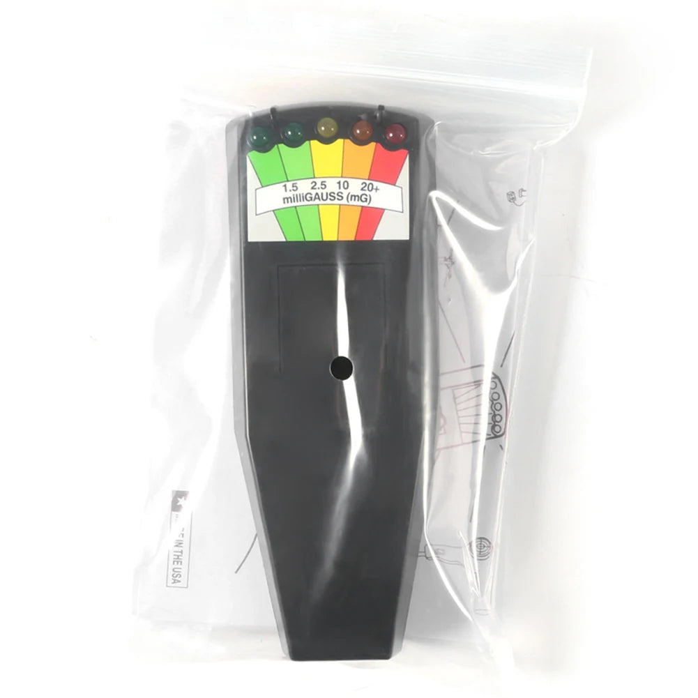 K2 EMF Meter – Handheld Electromagnetic Field Gauss Meter with 5-LED Indicator for Ghost Hunting & EMF Detection