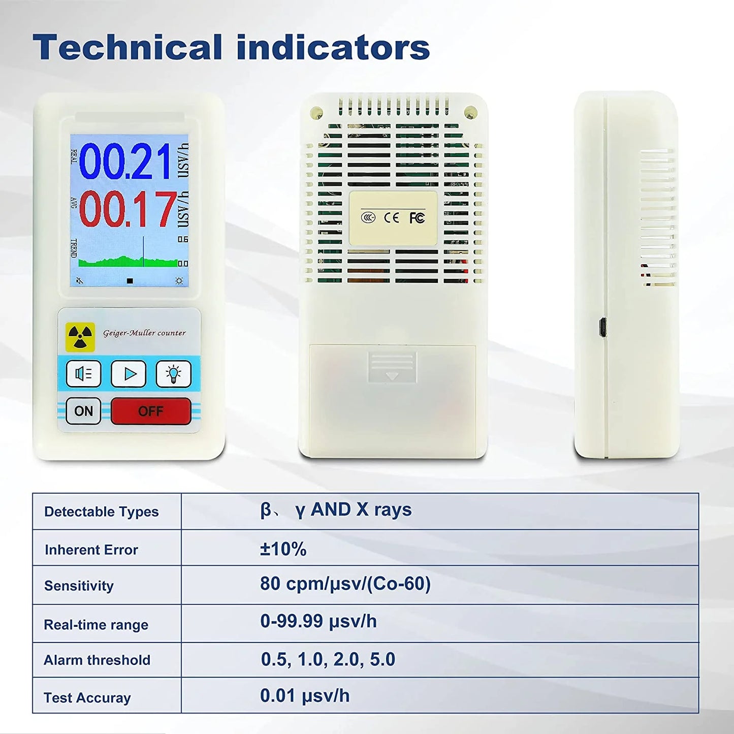 BR-6 Geiger Counter – Radiation & Paranormal Energy Detector