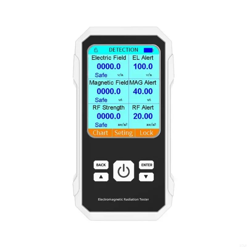 57QF Multi-Field EMF Meter – Electromagnetic Radiation Detector & RF Spectrum Analyzer for Paranormal Ghost Hunting