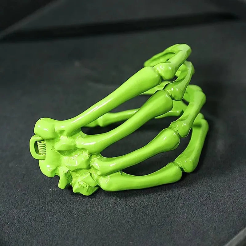 Unisex Gothic Ghost Claw Skull Bracelet – Punk Rock Hip-Hop Cuff Jewelry