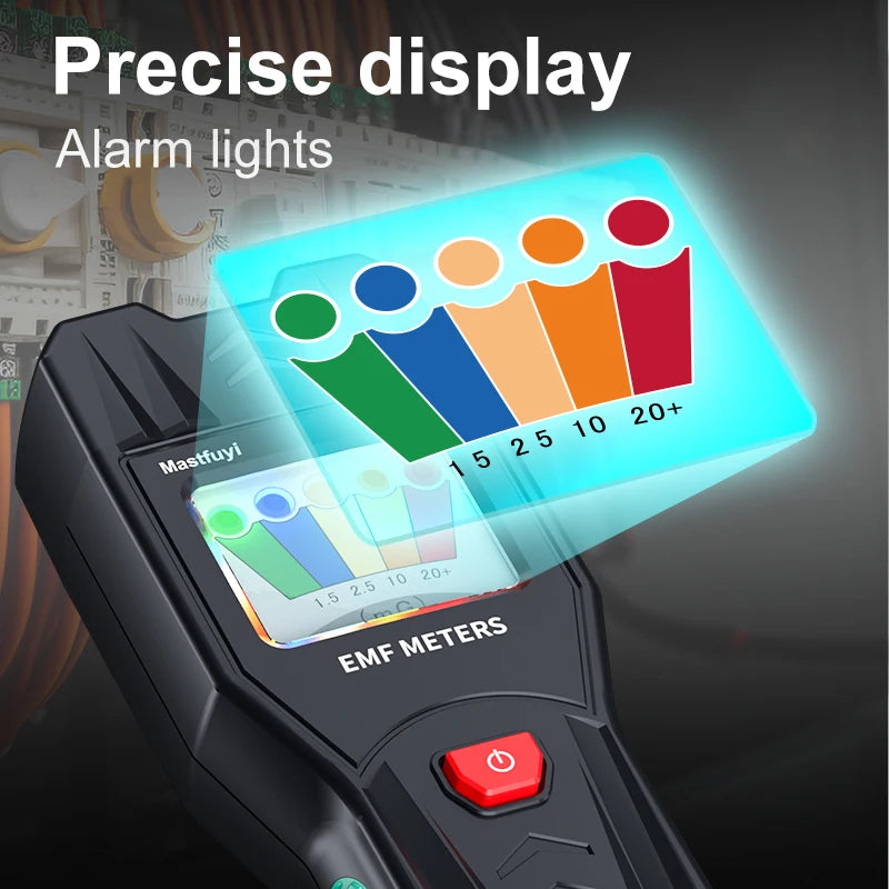 MASTFUYI EMF Meter – Electromagnetic Field Detector for Ghost Hunting