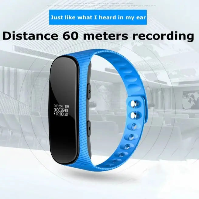 Mini Voice Recorder Watch – Discreet Audio Recording for Paranormal Investigations & Ghost Hunting