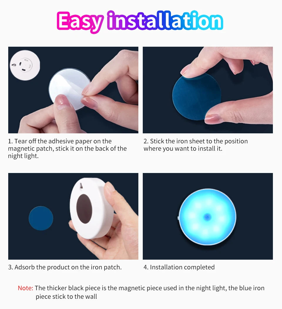 Rechargeable LED Motion Sensor Light – Ghost Hunting & Paranormal Investigation Tool