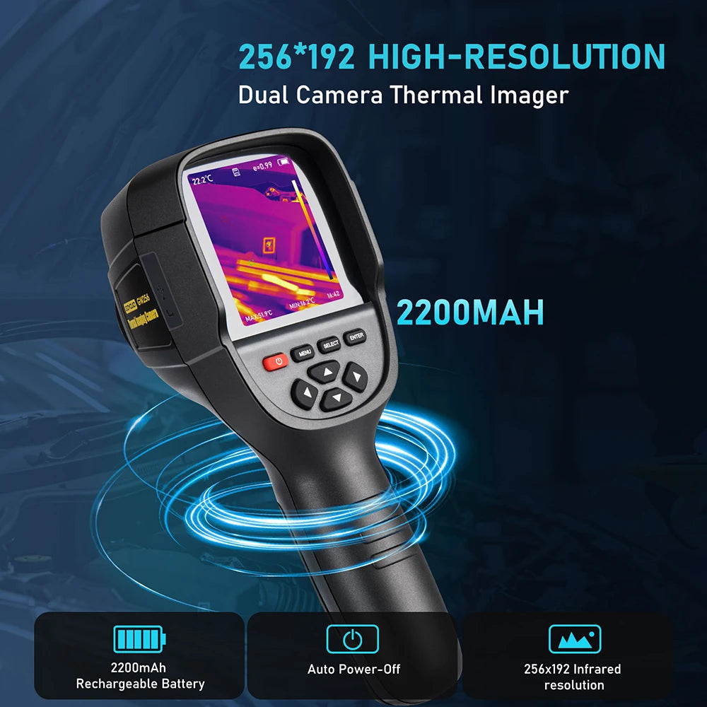 GW256 Thermal Imaging Camera – Handheld Infrared Imager for Ghost Hunting & Paranormal Investigations