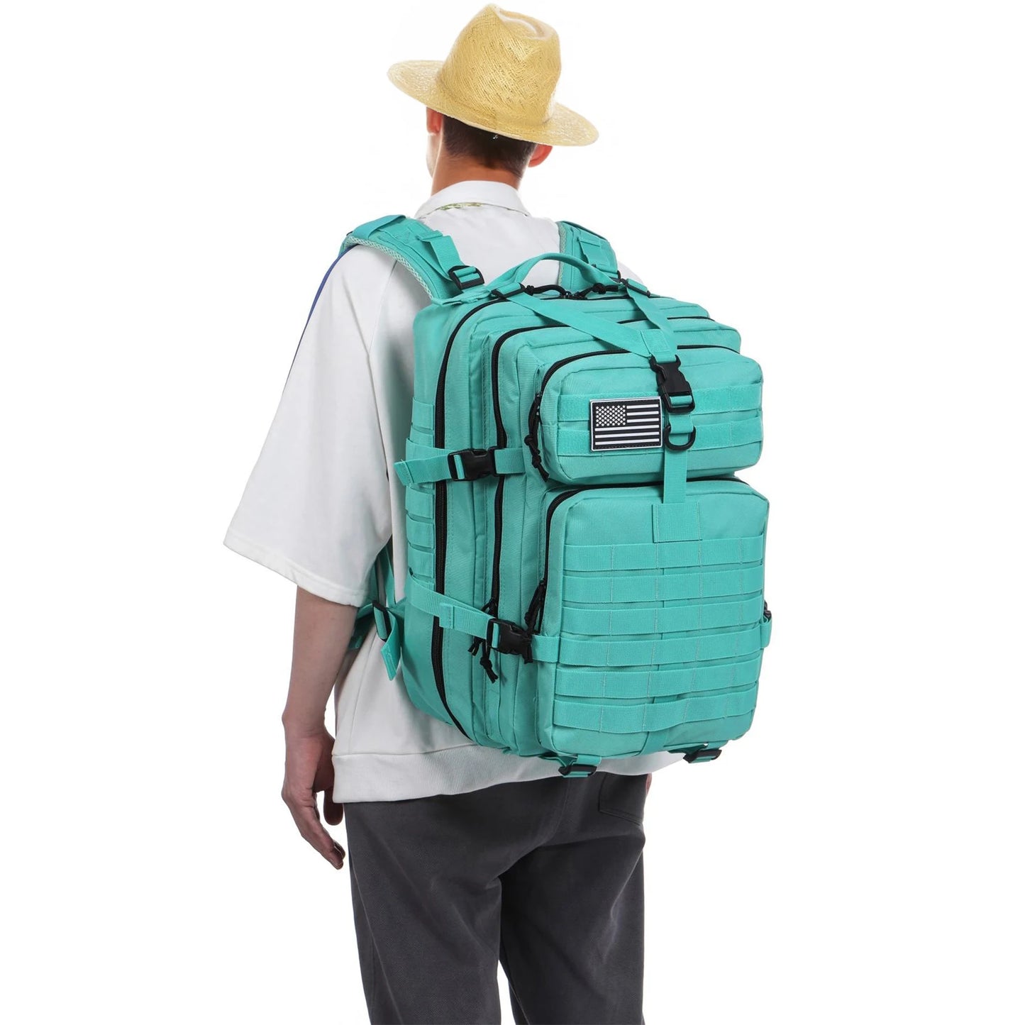 Waterproof Tactical Backpack – 25L/50L Nylon Rucksack for Hunting, Camping, Hiking & Outdoor Survival Gear