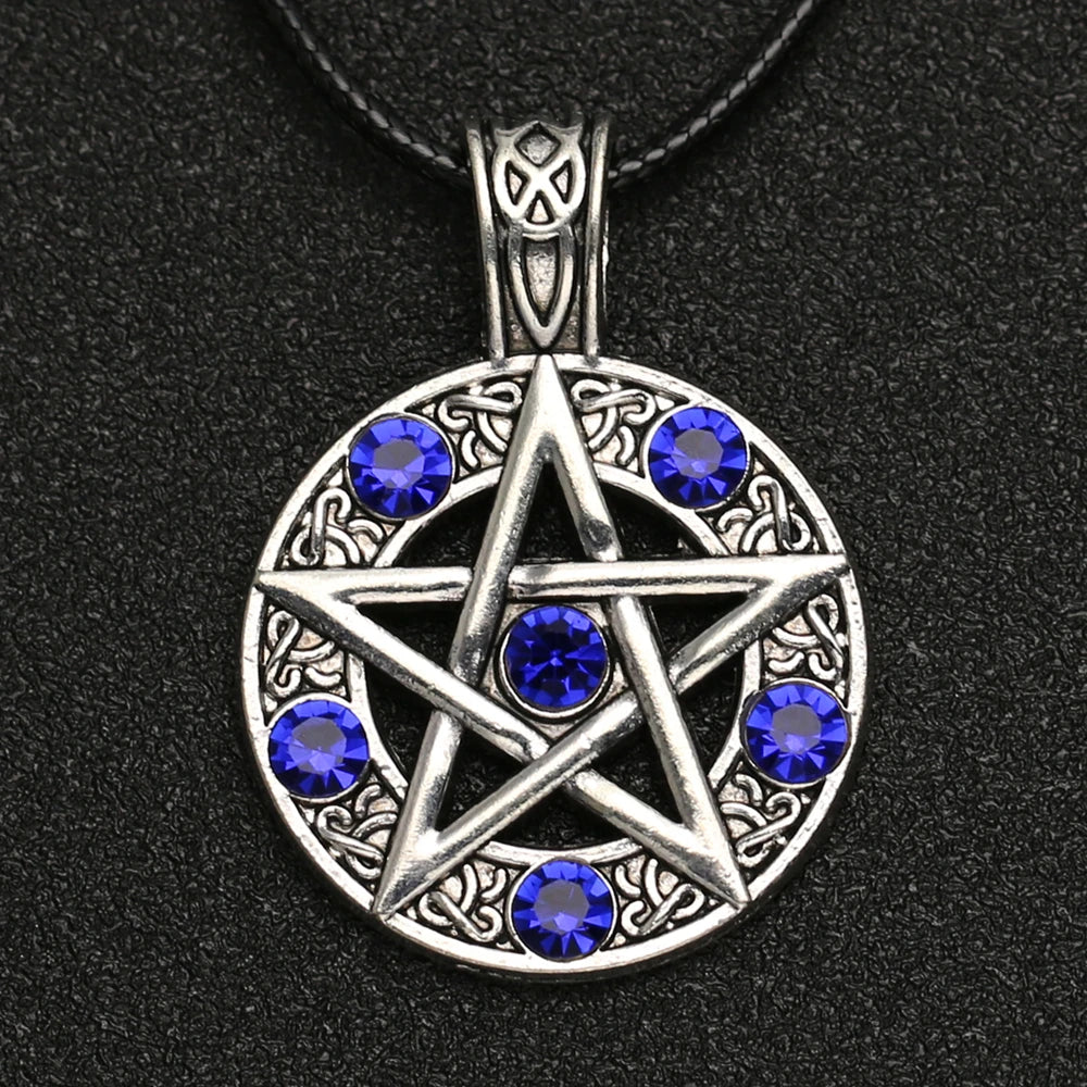 Pentagram Necklace – Supernatural Five-Pointed Star Pendant Gothic Jewelry for Men & Women