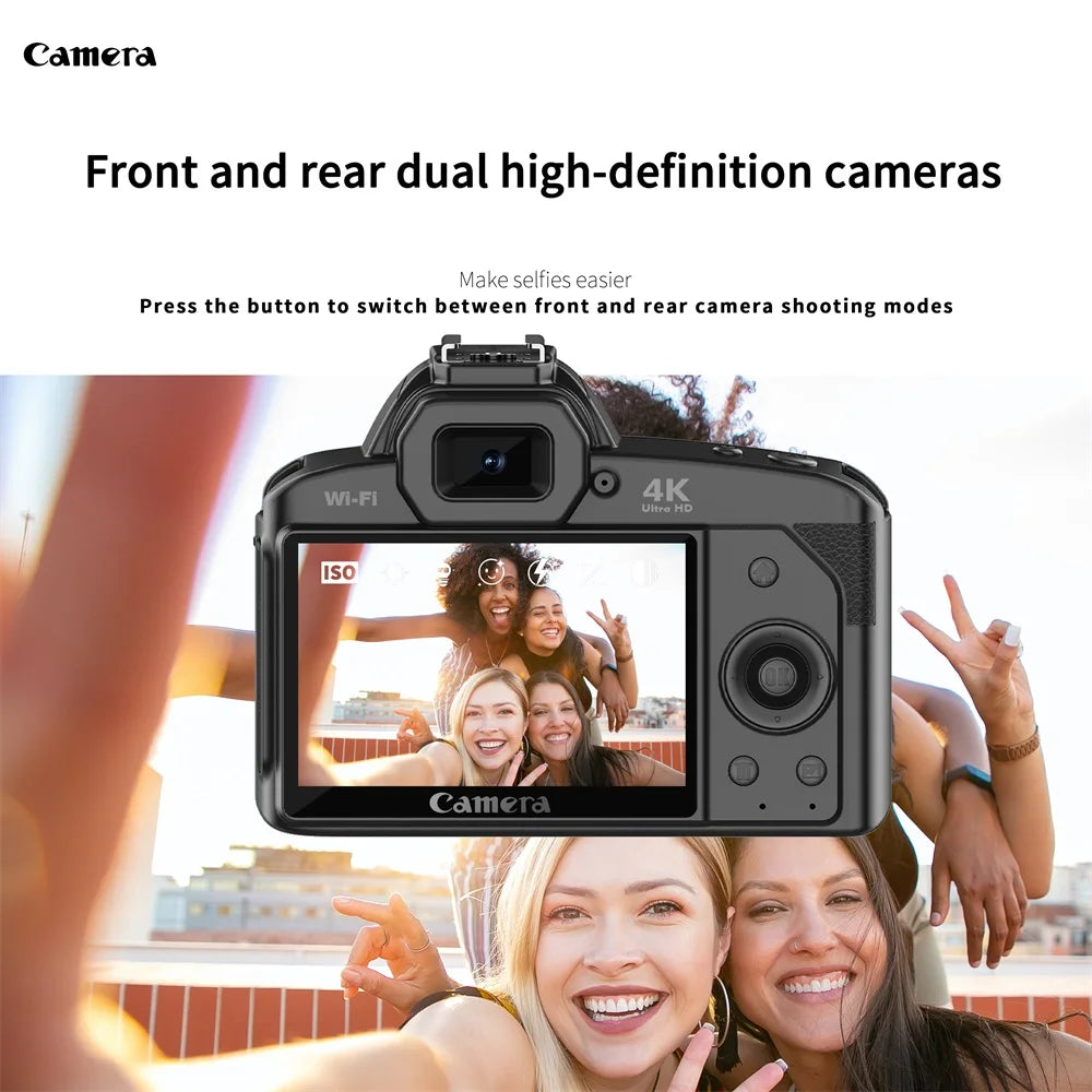 D5 4K HD Digital WiFi SLR Camera – The Ultimate Ghost Hunting & Paranormal Investigation Camcorder 👻🔦