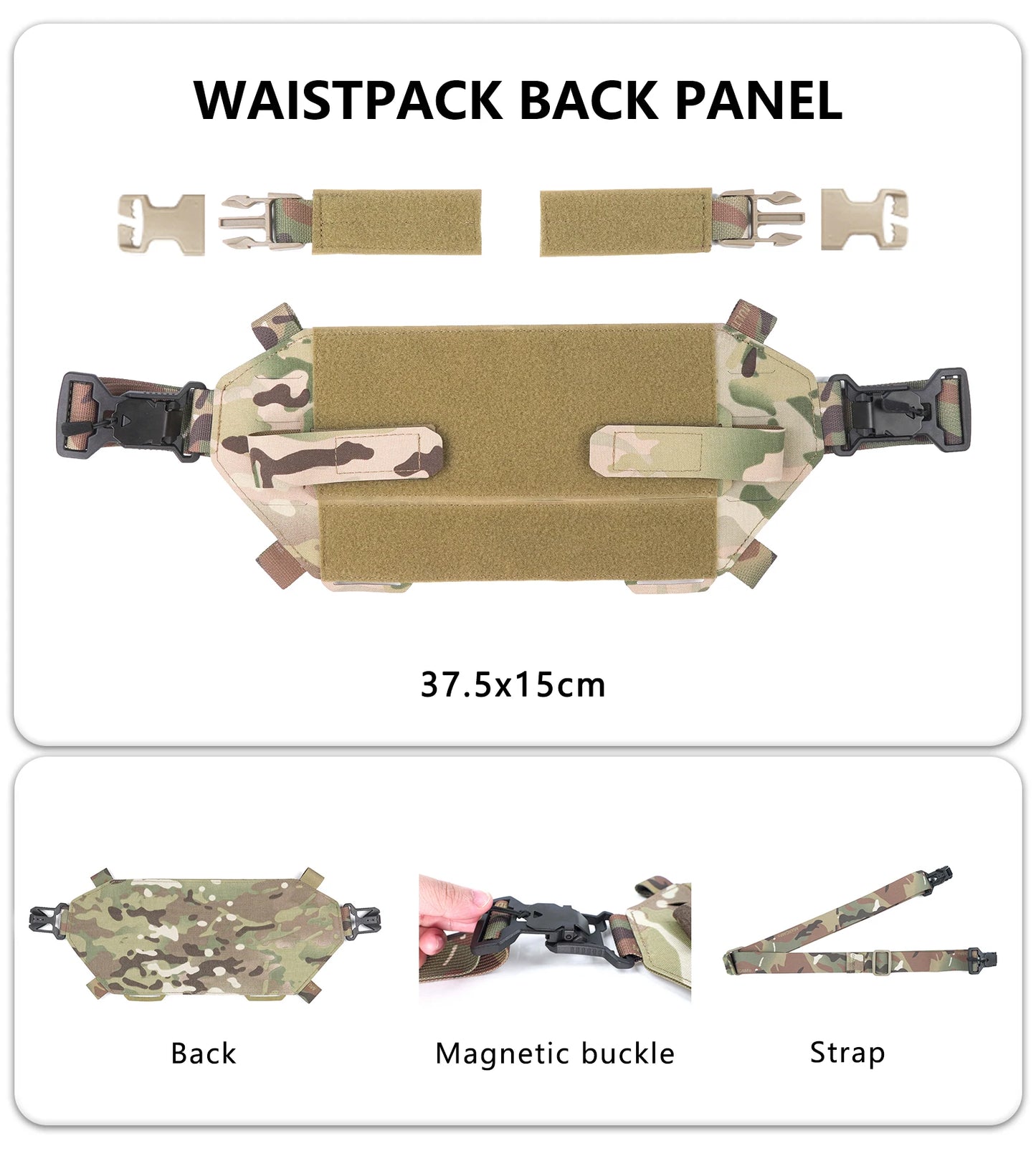 Tactical Hunting Shoulder Bag – Waterproof Molle Outdoor Equipment Pack for Men | Multifunctional Military Gear