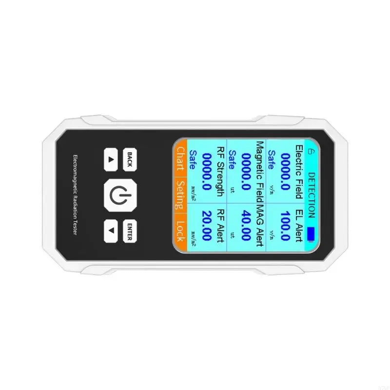 57QF Multi-Field EMF Meter – Electromagnetic Radiation Detector & RF Spectrum Analyzer for Paranormal Ghost Hunting