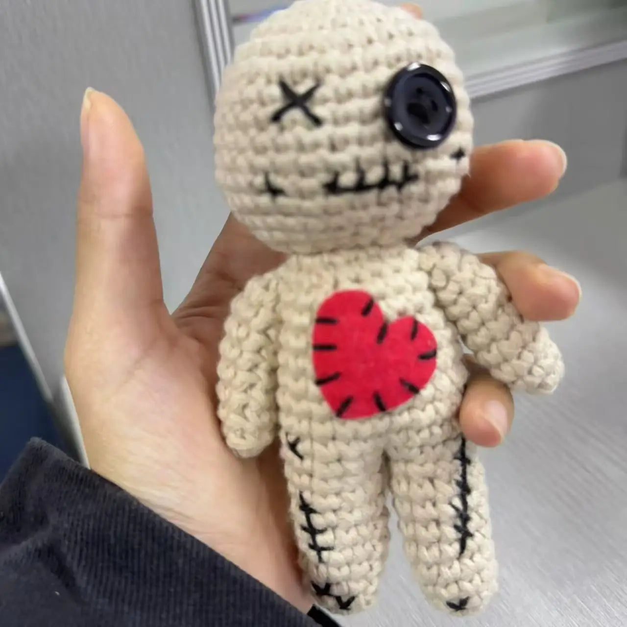 Creepy Voodoo Dolls – Haunted Witchcraft Props for Ghost Hunting & Horror Decor