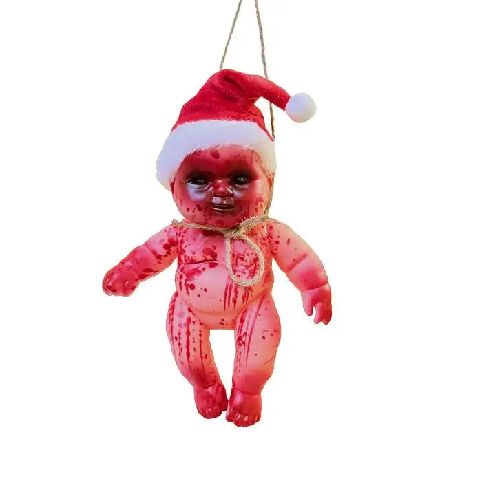 Halloween Hanging Ghost Doll – Creepy Haunted House Decoration & Paranormal Party Prop