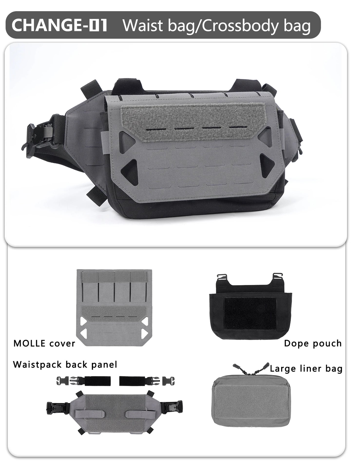 Tactical Hunting Shoulder Bag – Waterproof Molle Outdoor Equipment Pack for Men | Multifunctional Military Gear