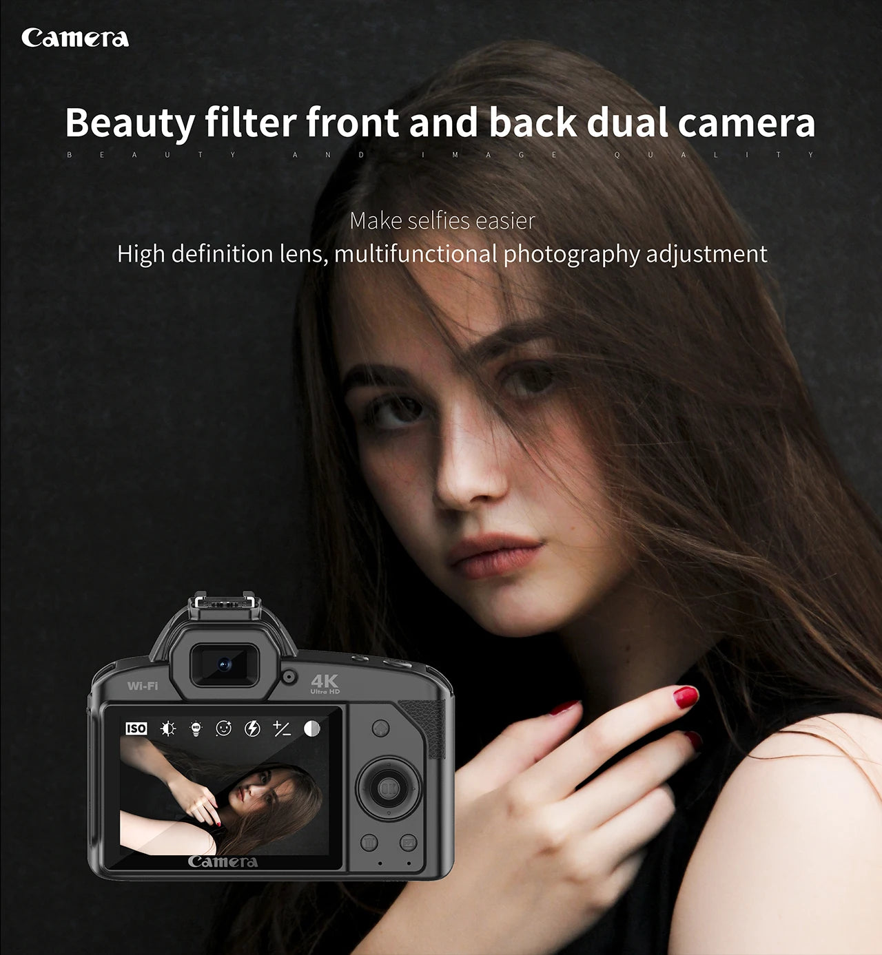 D5 4K HD Digital WiFi SLR Camera – The Ultimate Ghost Hunting & Paranormal Investigation Camcorder 👻🔦