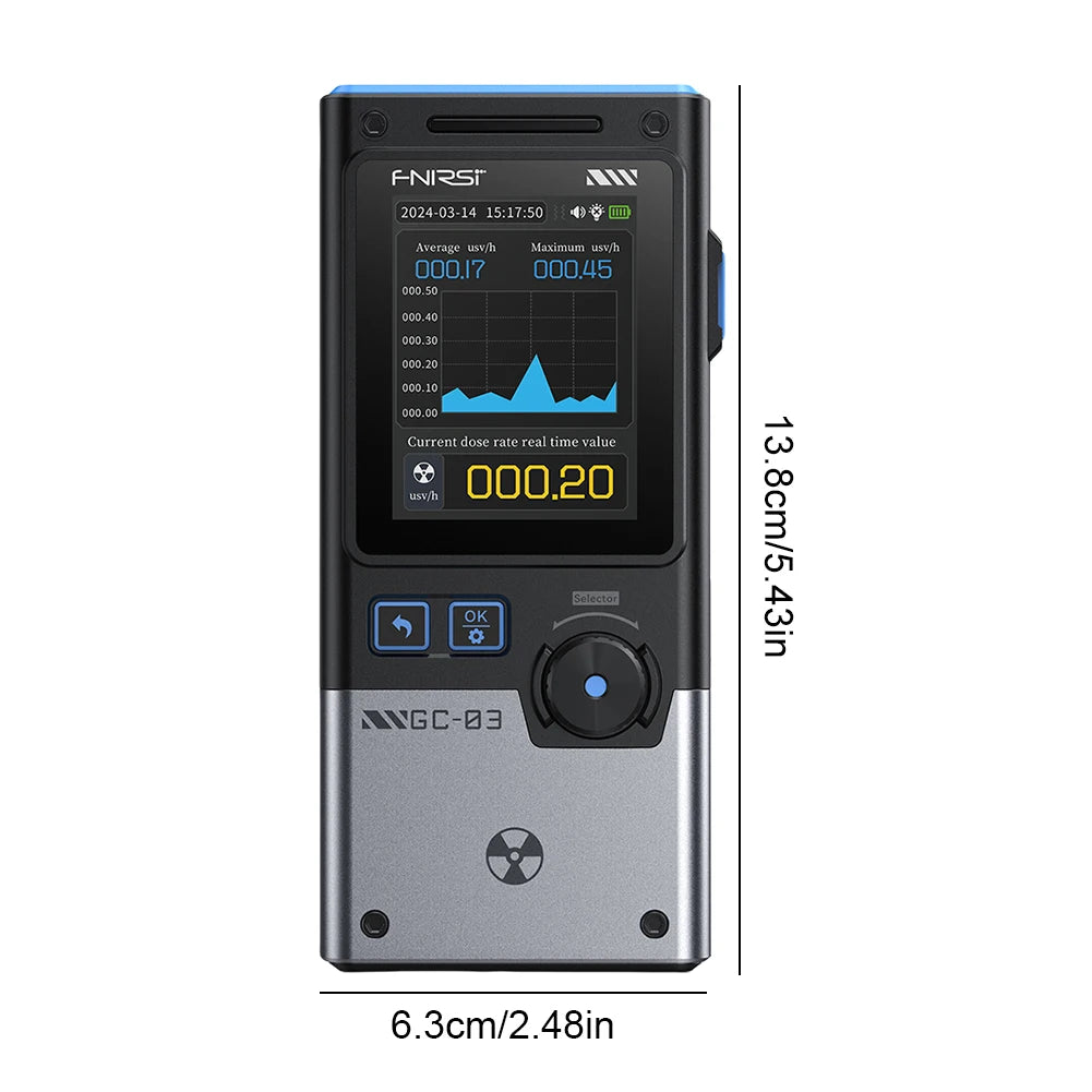 Portable EMF Radiation Detector – Electric & Magnetic Field RF Meter for Home, Office & Ghost Hunting
