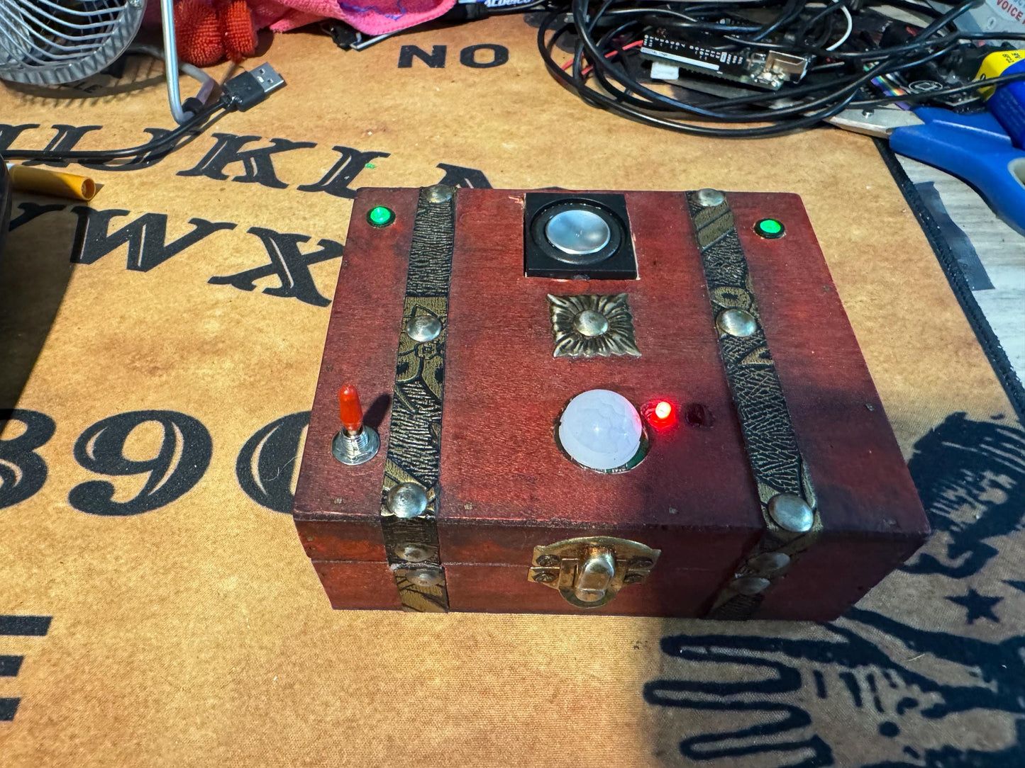 Music box motion detector - Ghost hunting equipment - Ghost hunting kit tools - Paranormal investigation equipment