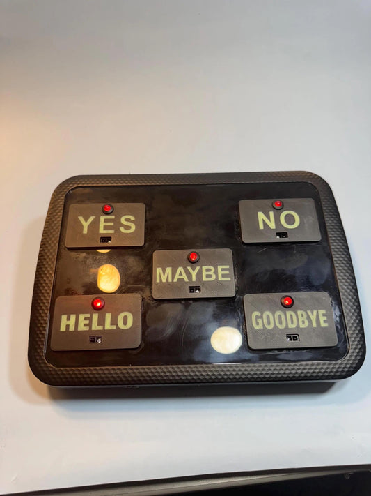 Yes, no interactive board detector - Ghost hunting equipment - Ghost hunting kit tools - Paranormal investigation equipmentl
