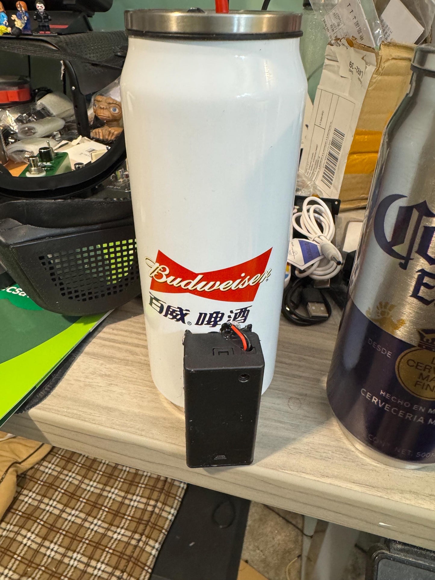 Beer Can Trigger Object - Ghost hunting equipment- Paranormal investigation equipment - Tools and kit