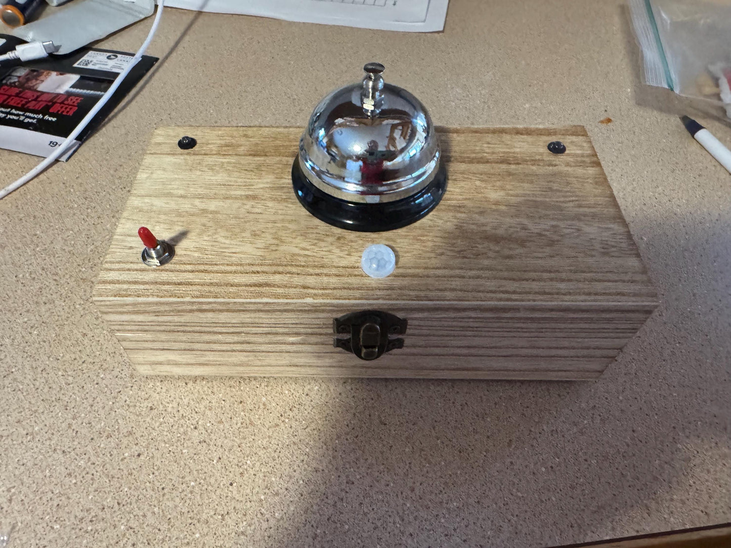 Ghost bell object motion detector - Ghost hunting equipment - Ghost hunting kit tools - Paranormal investigation equipment