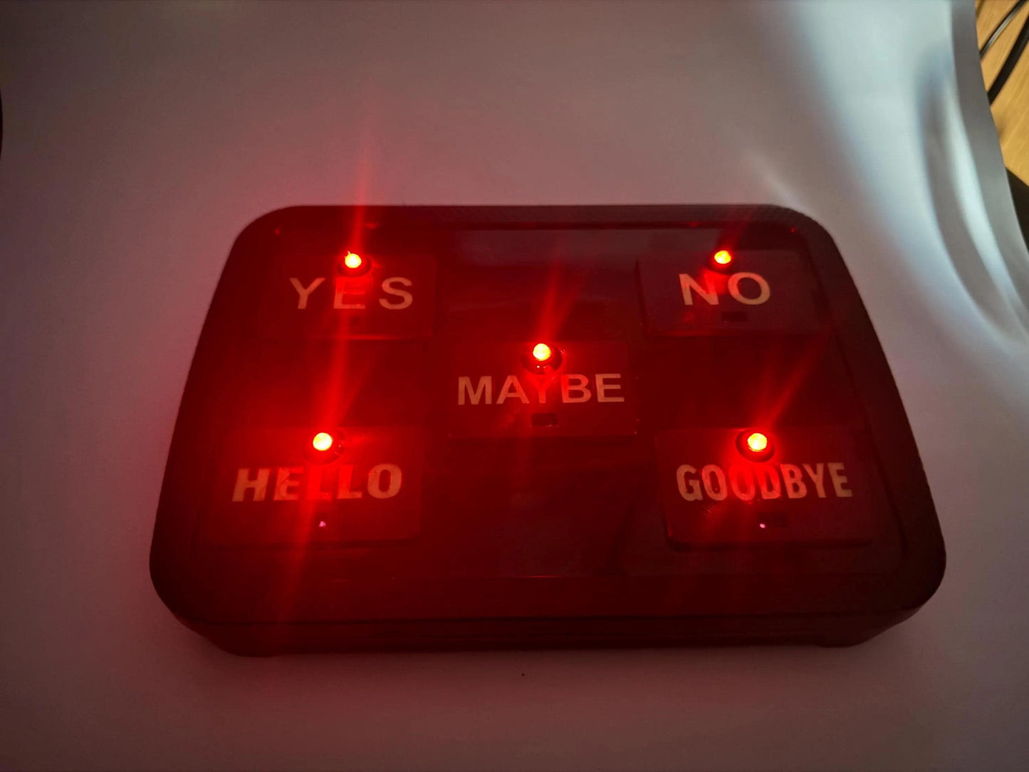 Yes, no interactive board detector - Ghost hunting equipment - Ghost hunting kit tools - Paranormal investigation equipmentl