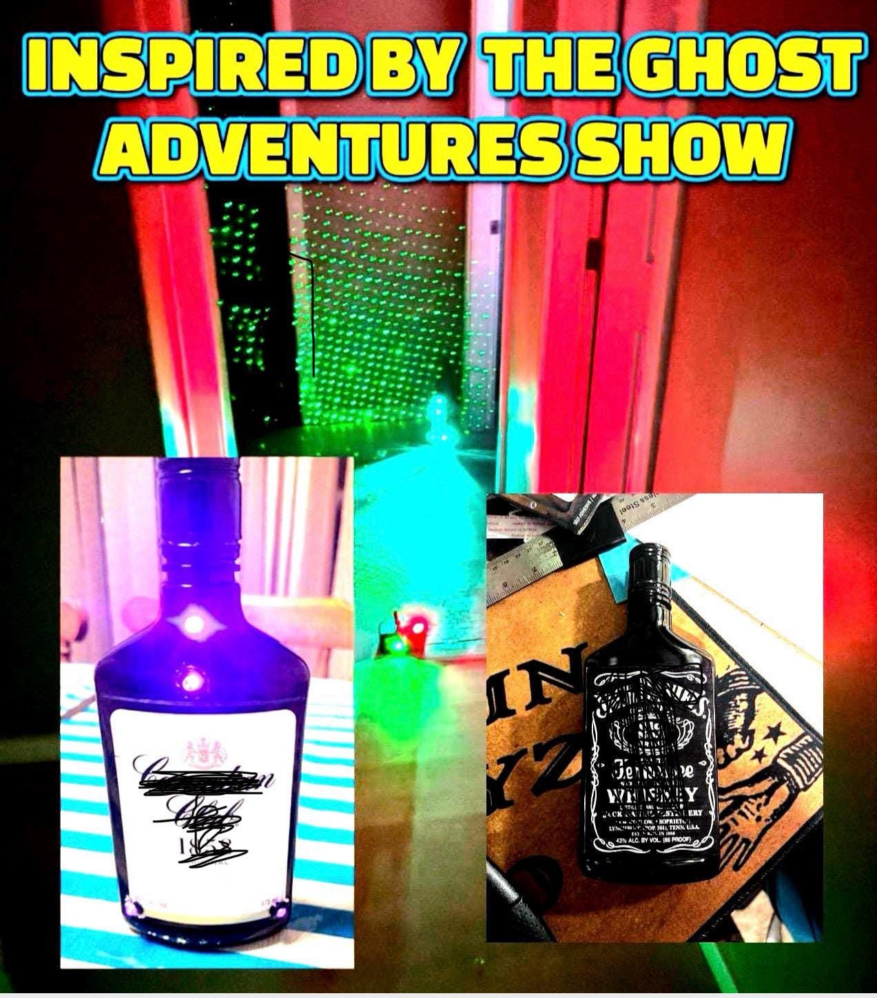 Haunted Liquor Bottle Trigger Object – Paranormal Motion Sensor for Ghost Hunting equipment gear and paranormal investigation equipment