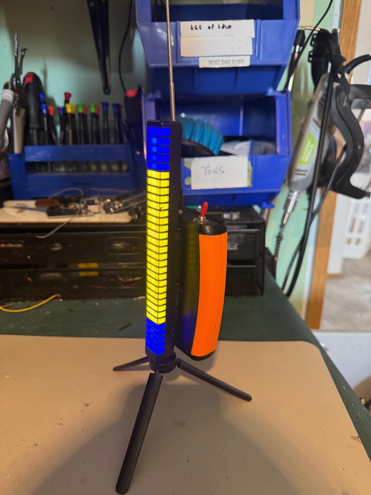 REM Vibration sensor with Tripod - Ghost Hunting Equipment - Paranormal Investigation tools - EMF device