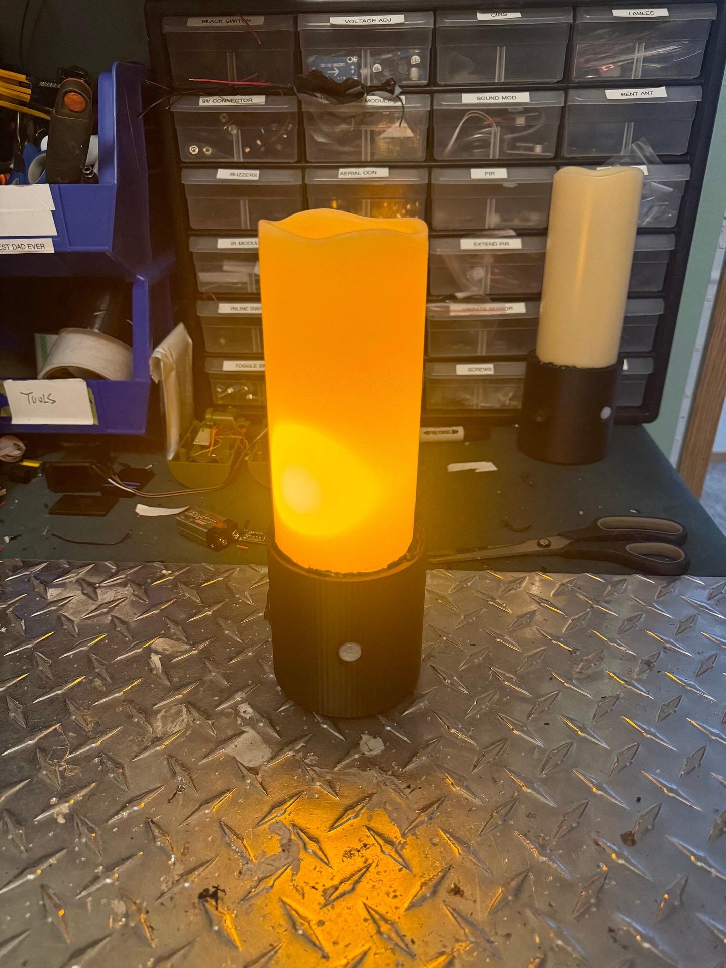Dead Candle – Motion Sensor Activated Flameless Candle for Ghost Hunting