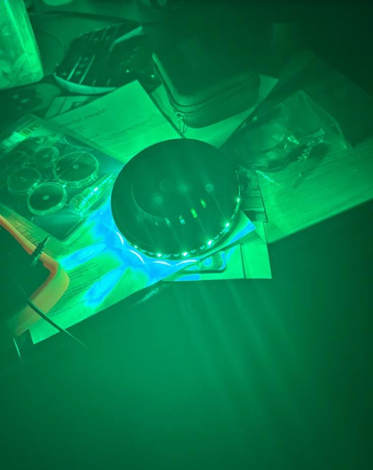 Paranormal Motion Sensor Flying Saucer – LED Activated Ghost Hunting Tool
