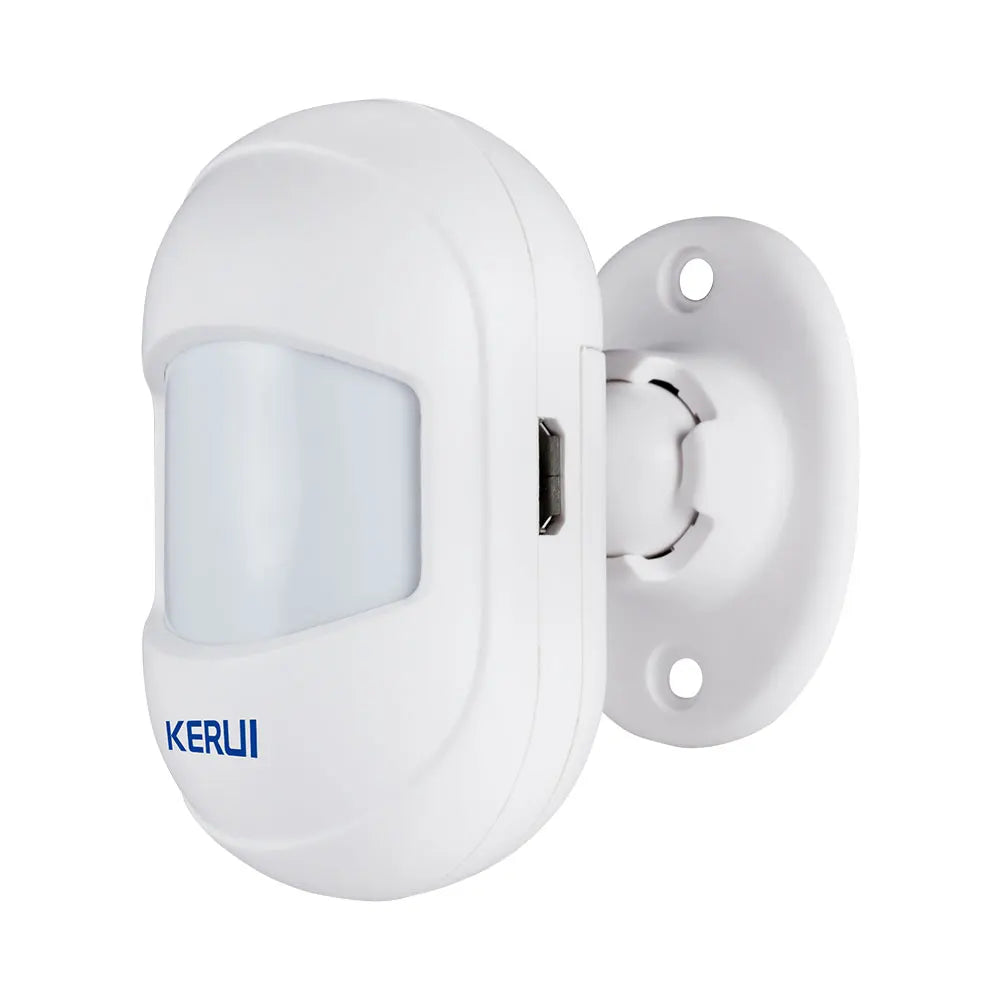 KERUI HW10 Wireless PIR Motion Detector – Mini Infrared Alarm Sensor with Magnetic Swivel Base for Home Security System