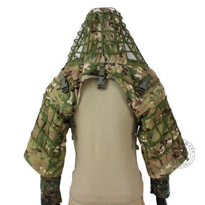 Tactical Ghillie Suit Hoodie – Lightweight Camouflage Sniper Jacket for Airsoft, Hunting & Ghost Recon