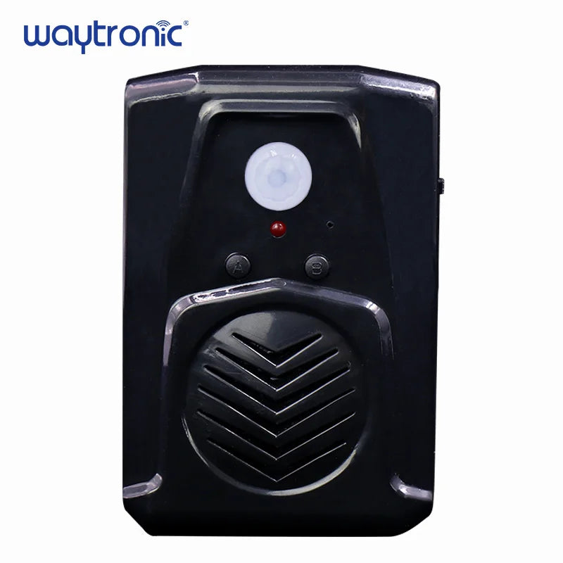 Mini PIR Motion Sensor Activated Sound Player – Audio Downloadable Voice Reminder & Loudspeaker for Safety & Paranormal Use
