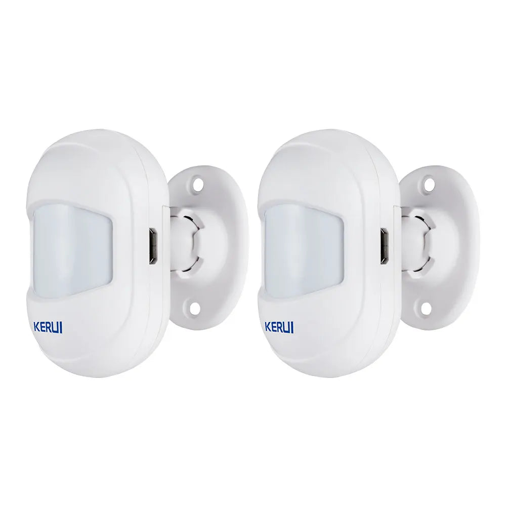 KERUI HW10 Wireless PIR Motion Detector – Mini Infrared Alarm Sensor with Magnetic Swivel Base for Home Security System