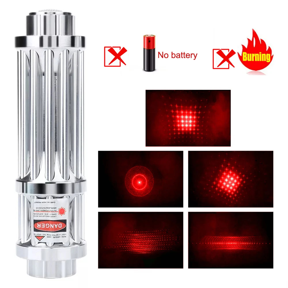 Mini Green Laser Pointer with LED Light – Ghost Hunting Trigger Tool & Cat Toy